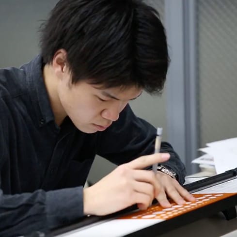 建築学科Ⅱ部(夜間)で製図を学ぶ