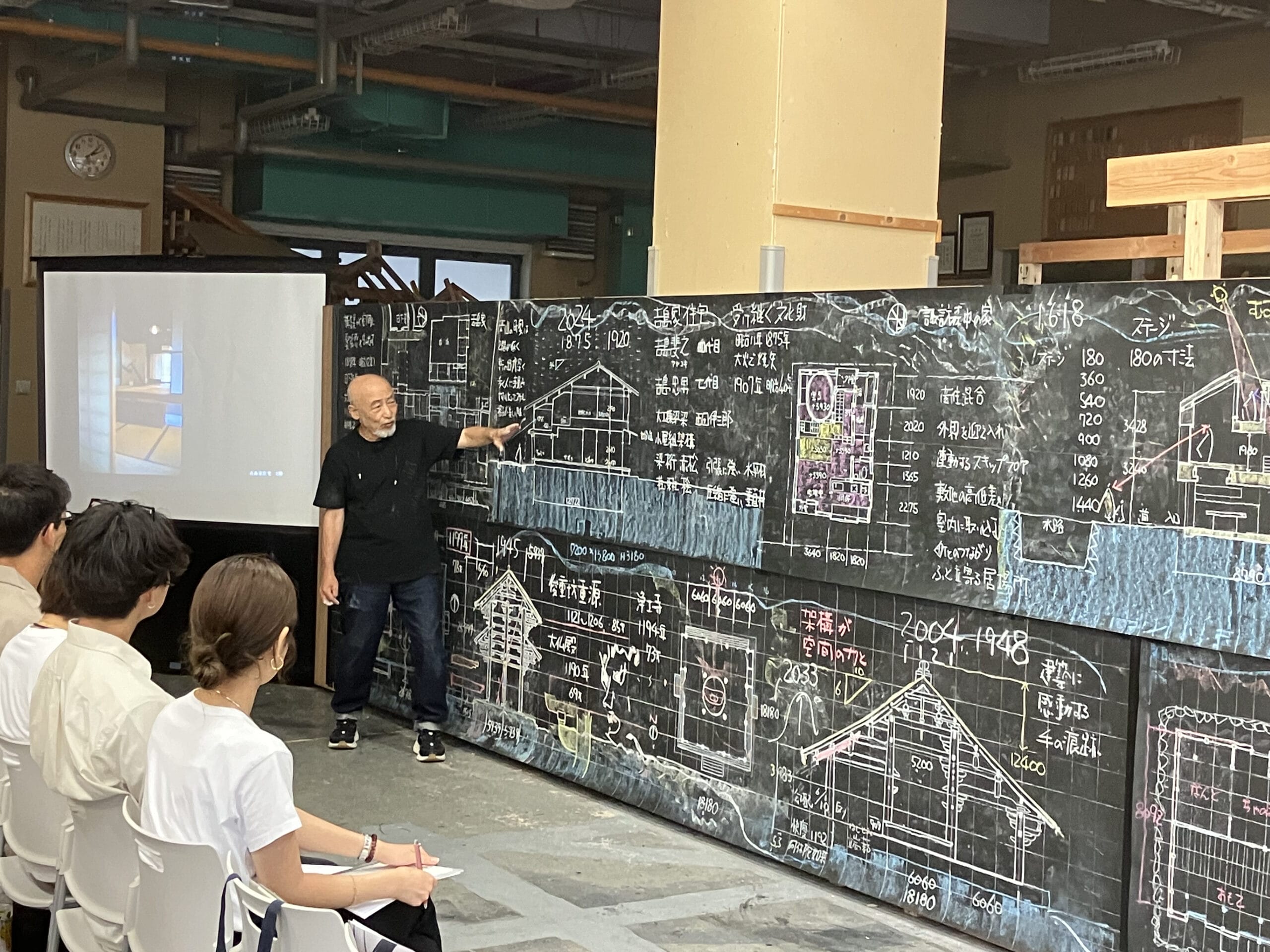 建築家 竹原義二先生「黒板授業」特別講演会 | OCT 大阪工業技術専門学校
